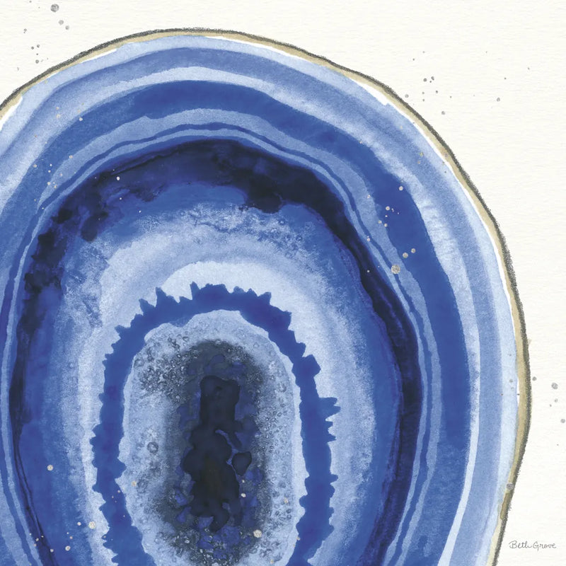 Geode I by Beth Grove. SKU 72200a. Archival Giclee Fine art print for wall decor.