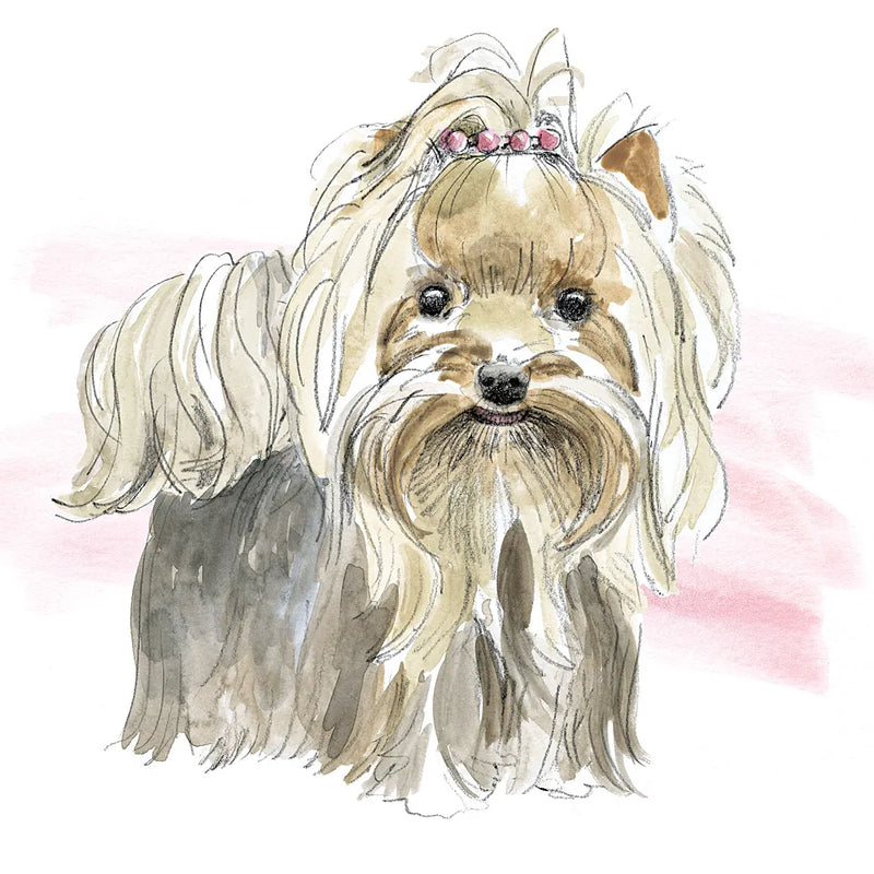 Glamour Pups XII by Beth Grove. SKU 29733a. Archival Giclee Fine art print for wall decor.
