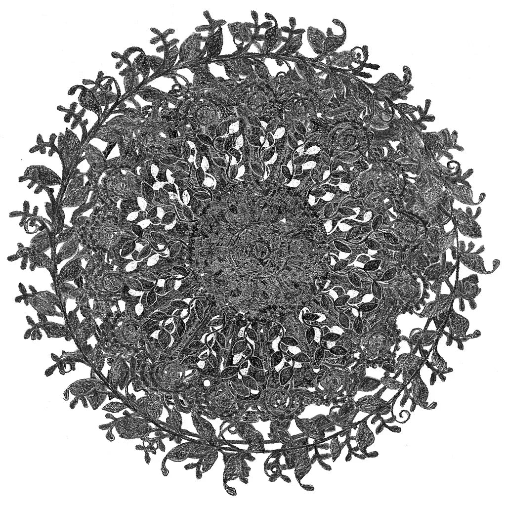 Golden Treasure Medallions by Beth Grove. SKU 23534a. Archival Giclee Fine art print for wall decor.