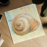 Golden Treasures I by Beth Grove. Shown as a detailed flat fine art print, highlighting archival giclee quality. Available as an archival giclee rolled canvas, fine art paper, or poster print. SKU 23518a.