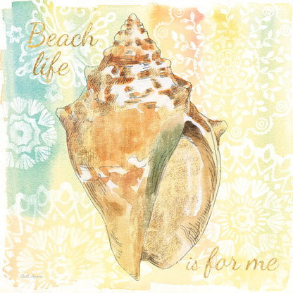 Golden Treasures Inspiration V by Beth Grove. SKU 23530a. Archival Giclee Fine art print for wall decor.