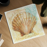 Golden Treasures Inspiration VIII by Beth Grove. Shown as a detailed flat fine art print, highlighting archival giclee quality. Available as an archival giclee rolled canvas, fine art paper, or poster print. SKU 23533a.