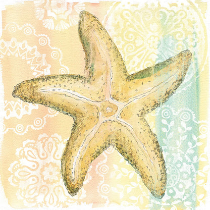 Golden Treasures VI by Beth Grove. SKU 23523a. Archival Giclee Fine art print for wall decor.