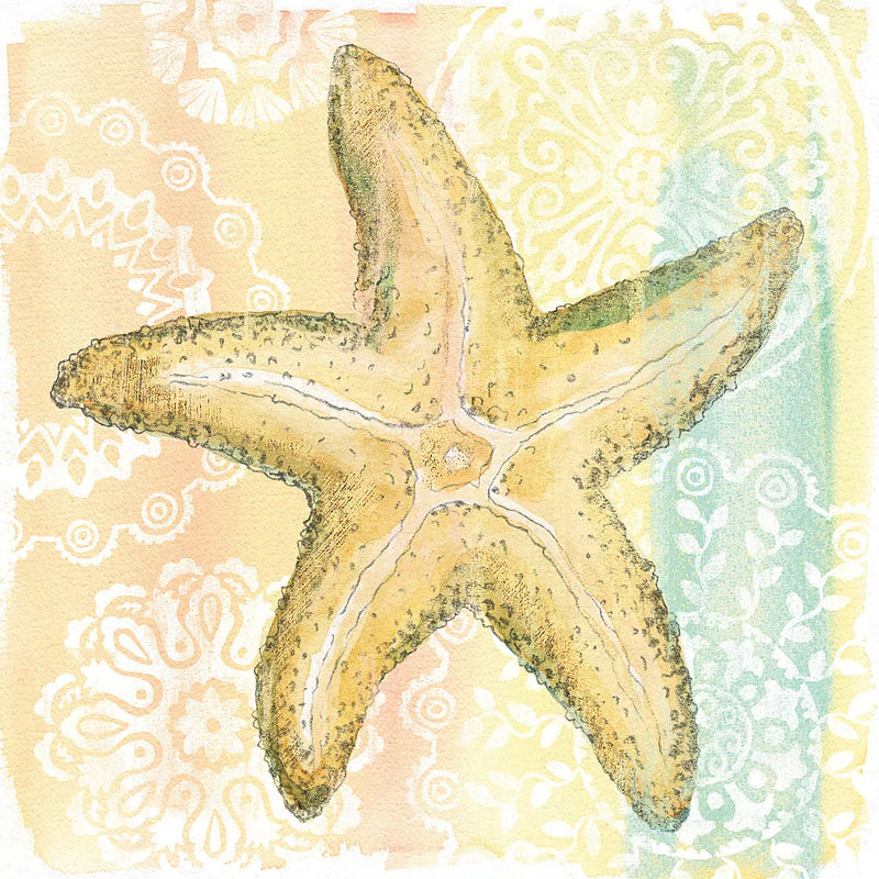 Golden Treasures VI by Beth Grove. SKU 23523a. Archival Giclee Fine art print for wall decor.