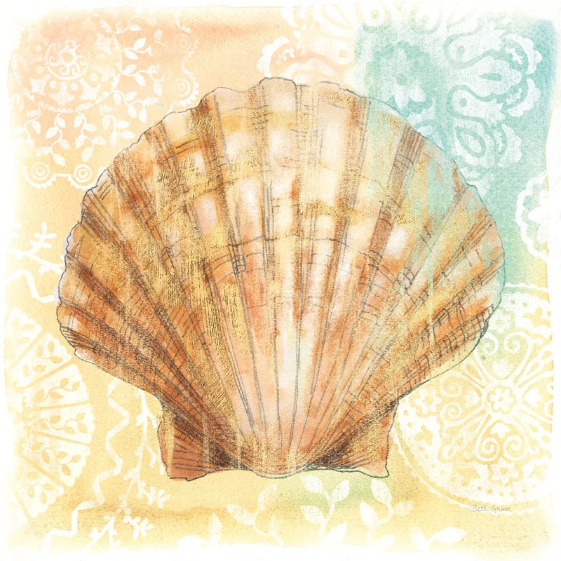 Golden Treasures VIII by Beth Grove. SKU 23525a. Archival Giclee Fine art print for wall decor.