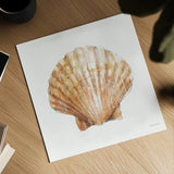 Golden Treasures VIII on White by Beth Grove. Shown as a detailed flat fine art print, highlighting archival giclee quality. Available as an archival giclee rolled canvas, fine art paper, or poster print. SKU 24036a.