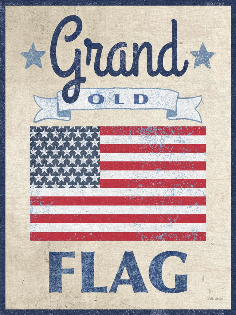 Grand Old Flag Dark by Beth Grove
