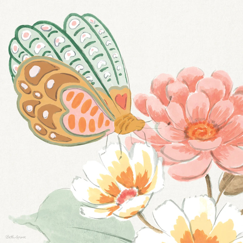 Guilded Wings I by Beth Grove