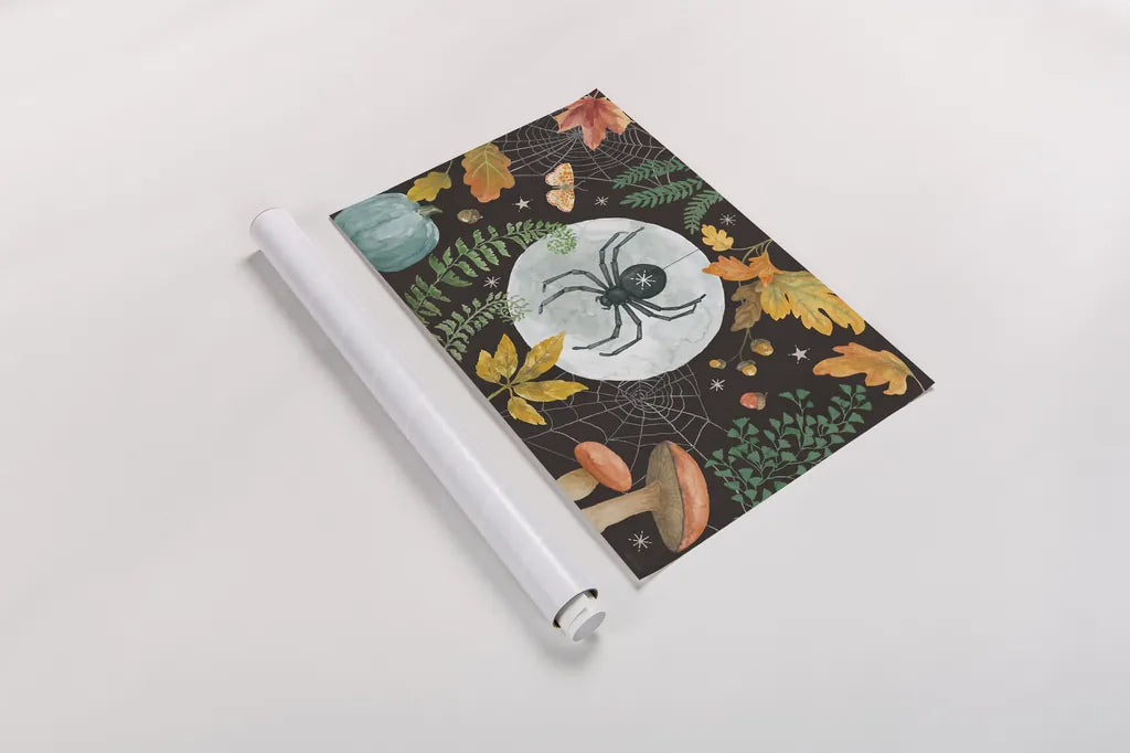 Halloween Classics I by Beth Grove. shown as a rolled paper print. Available as archival giclee rolled canvas, fine art paper, or poster print. SKU 85926i.