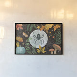 Halloween Classics I by Beth Grove. shown as a paper print in a black flame. Available as a archival giclee rolled canvas, fine art paper, or poster print. SKU 85926i.