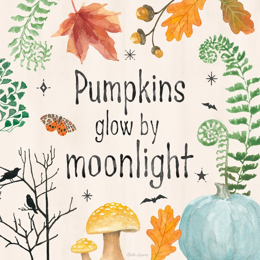 Halloween Classics VII by Beth Grove. SKU 85932a. Archival Giclee Fine art print for wall decor.