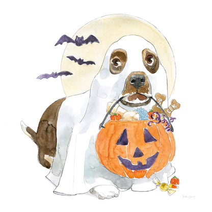 Halloween Pets III by Beth Grove. SKU 41592a. Archival Giclee Fine art print for wall decor.