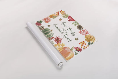 Harvest Bouquet I by Beth Grove. shown as a rolled paper print. Available as archival giclee rolled canvas, fine art paper, or poster print. SKU 53775i.