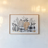 Harvest Classics I by Beth Grove. shown as a paper print in a natural frame. Available as a archival giclee rolled canvas, fine art paper, or poster print. SKU 76736i.