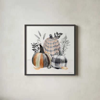 Harvest Classics II by Beth Grove. Shown in a sleek black glass frame for a contemporary gallery look. Available as an archival giclee rolled canvas, fine art paper, or poster print. SKU 76737a.