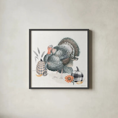 Harvest Classics IX by Beth Grove. Shown in a sleek black glass frame for a contemporary gallery look. Available as an archival giclee rolled canvas, fine art paper, or poster print. SKU 77557a.