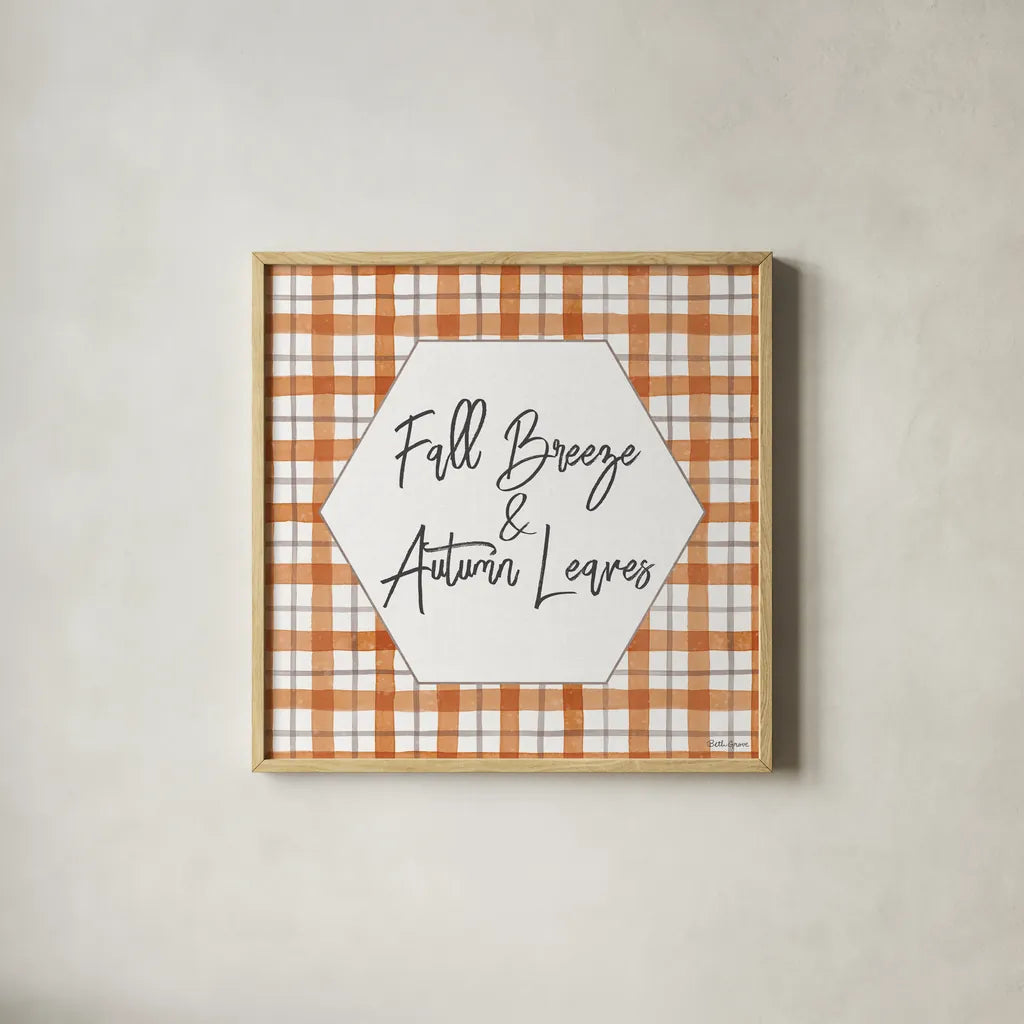 Harvest Classics VI by Beth Grove. Shown in a natural wood glass frame for a timeless modern aesthetic. Available as an archival giclee rolled canvas, fine art paper, or poster print. SKU 76741a.