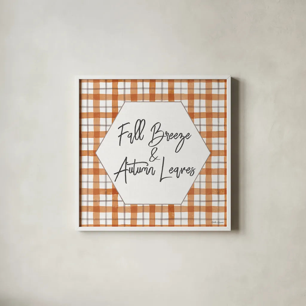 Harvest Classics VI by Beth Grove. Shown in a crisp white glass frame for a clean and minimalist style. Available as an archival giclee rolled canvas, fine art paper, or poster print. SKU 76741a.