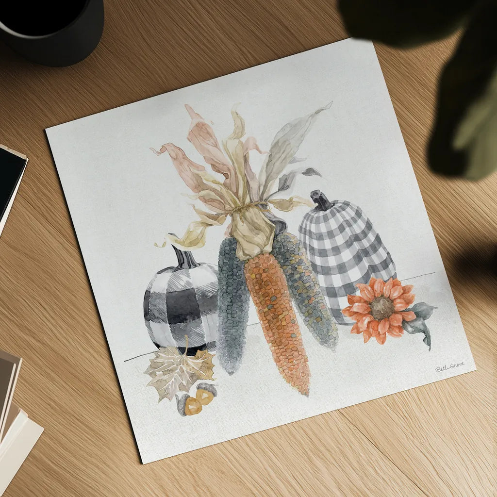 Harvest Classics X by Beth Grove. Shown as a detailed flat fine art print, highlighting archival giclee quality. Available as an archival giclee rolled canvas, fine art paper, or poster print. SKU 77558a.