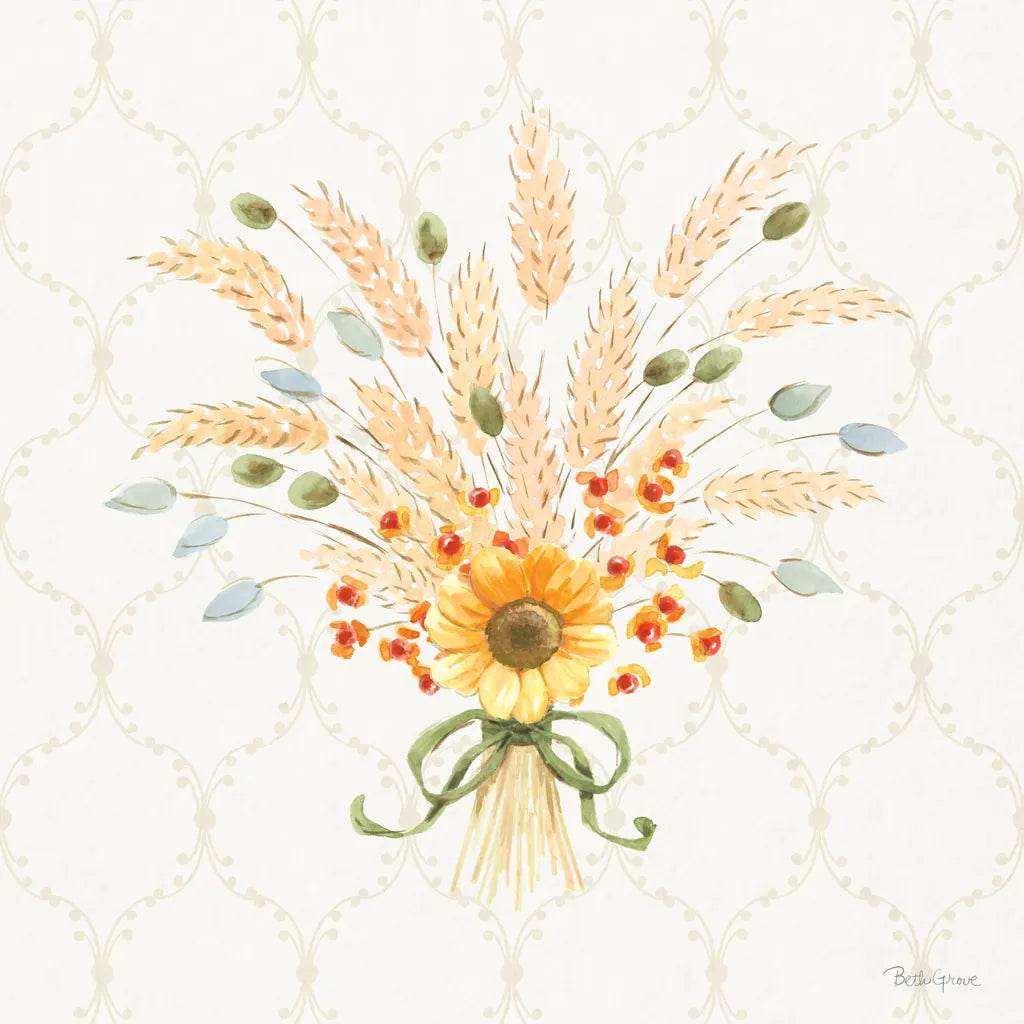 Harvest Wishes II by Beth Grove. SKU 100679a. Archival Giclee Fine art print for wall decor.