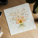 Harvest Wishes II by Beth Grove. Shown as a detailed flat fine art print, highlighting archival giclee quality. Available as an archival giclee rolled canvas, fine art paper, or poster print. SKU 100679a.