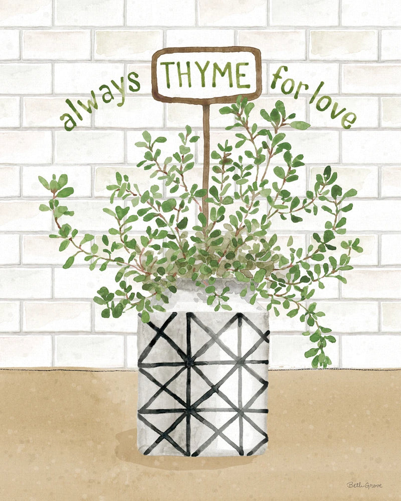 Herb Garden III by Beth Grove