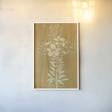 Holiday Cross IV by Beth Grove. shown as a paper print in a white frame. Available as a archival giclee rolled canvas, fine art paper, or poster print. SKU 29188h.