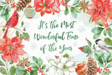 Holiday Flora I by Beth Grove. SKU 52210i. Archival Giclee Fine art print for wall decor.