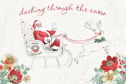 Holiday Traditions I Red by Beth Grove. SKU 86443i. Archival Giclee Fine art print for wall decor.