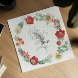 Holiday Traditions IX by Beth Grove. Shown as a detailed flat fine art print, highlighting archival giclee quality. Available as an archival giclee rolled canvas, fine art paper, or poster print. SKU 86437a.