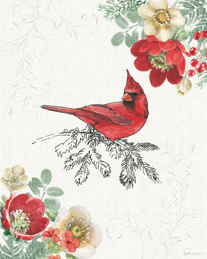 Holiday Traditions V Red by Beth Grove
