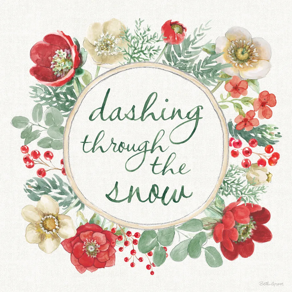 Holiday Traditions XI by Beth Grove. SKU 86439a. Archival Giclee Fine art print for wall decor.