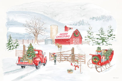 Home For The Holidays I by Beth Grove. SKU 81705i. Archival Giclee Fine art print for wall decor.