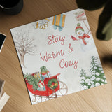 Home For The Holidays VI by Beth Grove. Shown as a detailed flat fine art print, highlighting archival giclee quality. Available as an archival giclee rolled canvas, fine art paper, or poster print. SKU 81710a.
