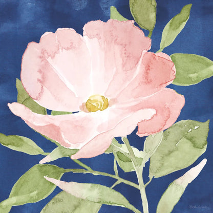 Indigo Petals IX by Beth Grove. SKU 78061a. Archival Giclee Fine art print for wall decor.