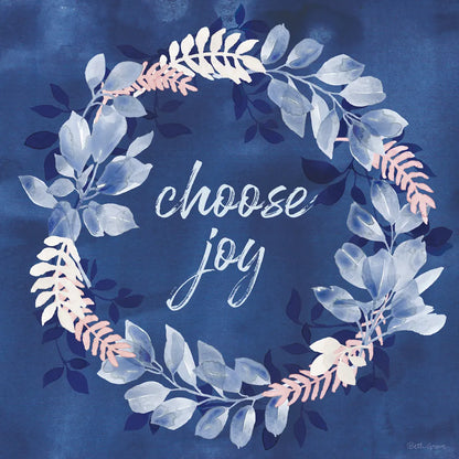 Indigo Petals V by Beth Grove. SKU 78057a. Archival Giclee Fine art print for wall decor.