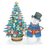 Main Street Christmas IX by Beth Grove. SKU 44455a. Archival Giclee Fine art print for wall decor.
