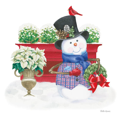 Main Street Christmas X by Beth Grove. SKU 44457a. Archival Giclee Fine art print for wall decor.