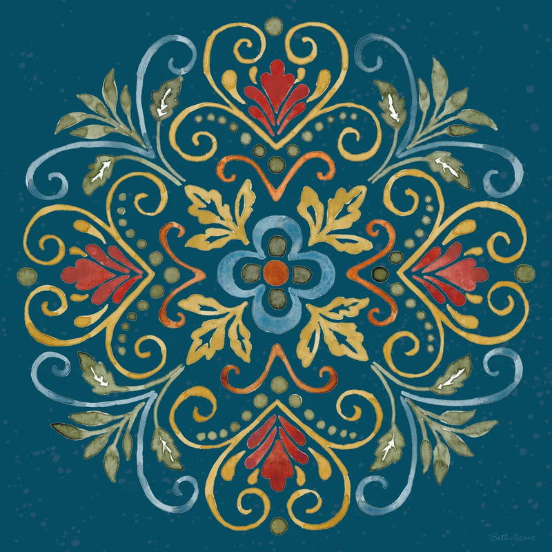 Mediterranean Motif VII by Beth Grove. SKU 77513a. Archival Giclee Fine art print for wall decor.