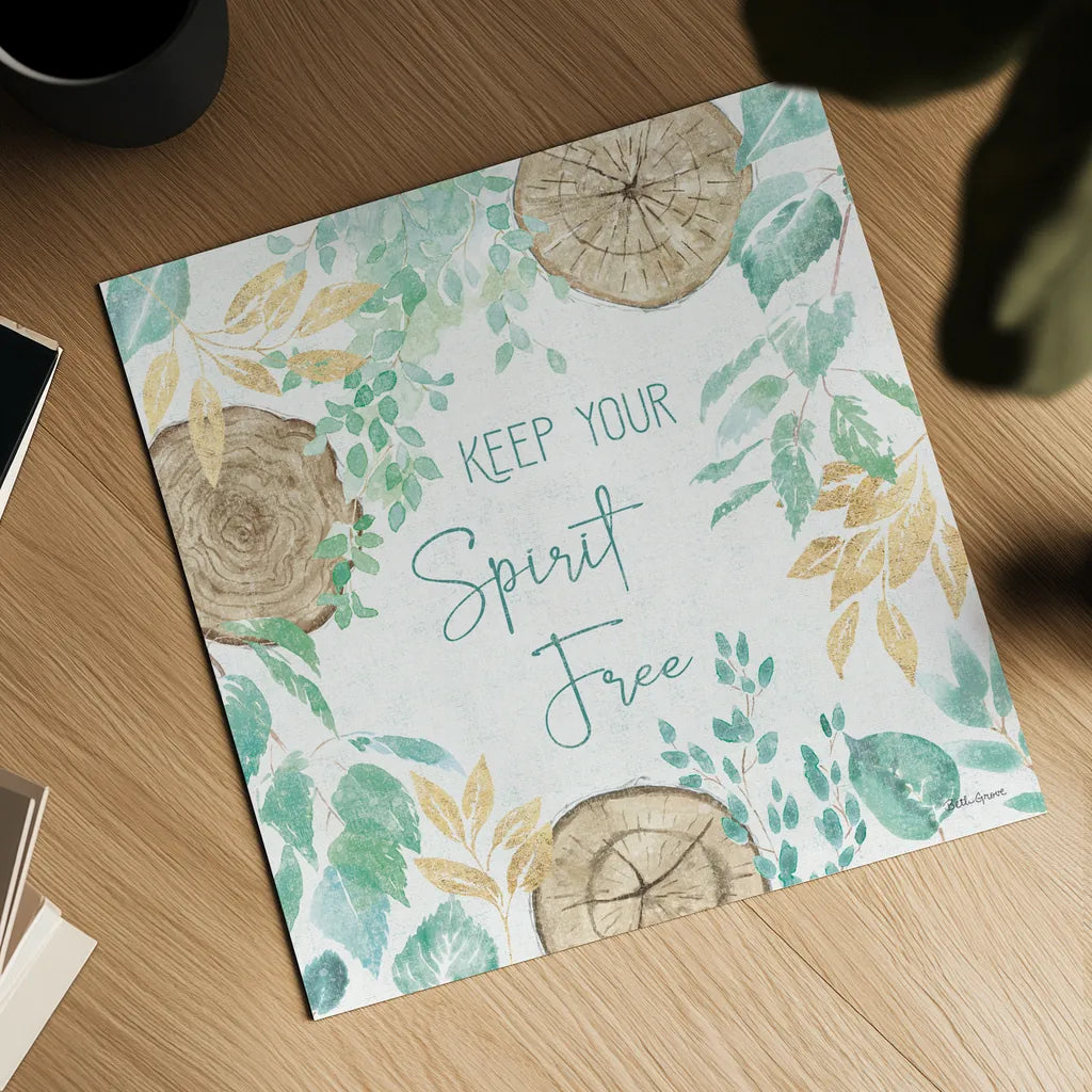 Natures Leaves V by Beth Grove. Shown as a detailed flat fine art print, highlighting archival giclee quality. Available as an archival giclee rolled canvas, fine art paper, or poster print. SKU 56073a.