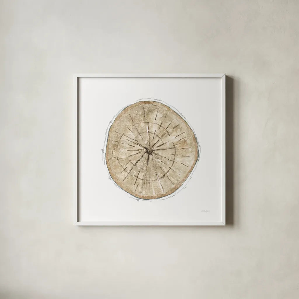 Natures Leaves VI by Beth Grove. Shown in a crisp white glass frame for a clean and minimalist style. Available as an archival giclee rolled canvas, fine art paper, or poster print. SKU 60641a.