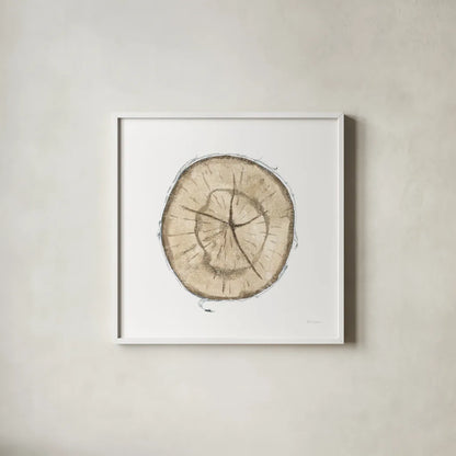 Natures Leaves VII by Beth Grove. Shown in a crisp white glass frame for a clean and minimalist style. Available as an archival giclee rolled canvas, fine art paper, or poster print. SKU 60642a.