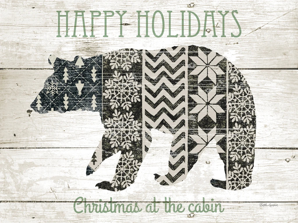 Nordic Holiday II Neutral by Beth Grove