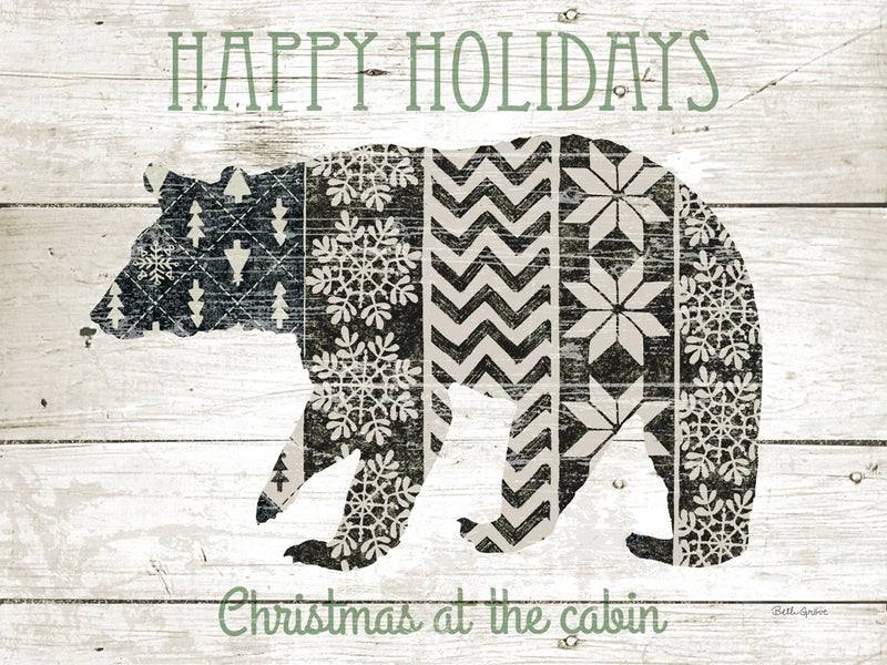Nordic Holiday II Neutral by Beth Grove