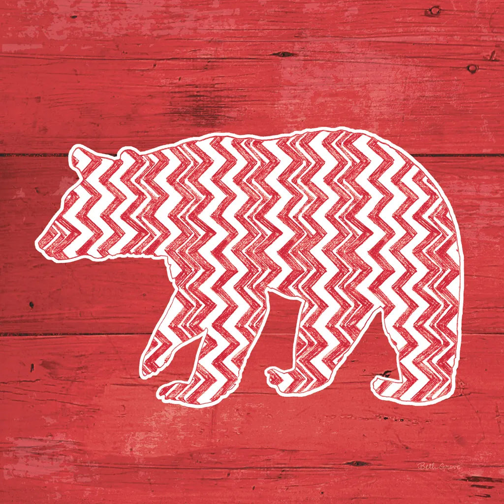 Nordic Holiday X by Beth Grove. SKU 33878a. Archival Giclee Fine art print for wall decor.