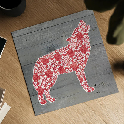 Nordic Holiday XI by Beth Grove. Shown as a detailed flat fine art print, highlighting archival giclee quality. Available as an archival giclee rolled canvas, fine art paper, or poster print. SKU 33879a.