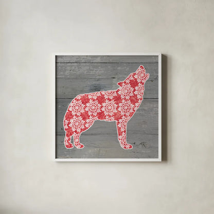 Nordic Holiday XI by Beth Grove. Shown in a crisp white glass frame for a clean and minimalist style. Available as an archival giclee rolled canvas, fine art paper, or poster print. SKU 33879a.