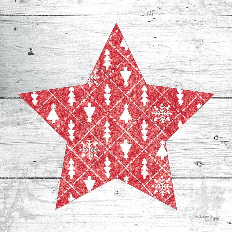 Nordic Holiday XIII by Beth Grove. SKU 33881a. Archival Giclee Fine art print for wall decor.
