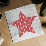 Nordic Holiday XIII by Beth Grove. Shown as a detailed flat fine art print, highlighting archival giclee quality. Available as an archival giclee rolled canvas, fine art paper, or poster print. SKU 33881a.