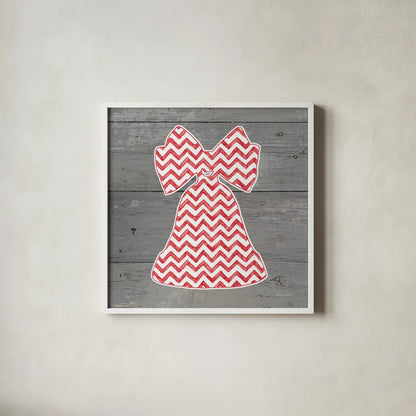 Nordic Holiday XV by Beth Grove. Shown in a crisp white glass frame for a clean and minimalist style. Available as an archival giclee rolled canvas, fine art paper, or poster print. SKU 33883a.